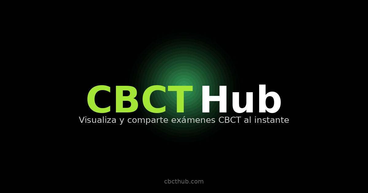 Vista previa de CBCTHub